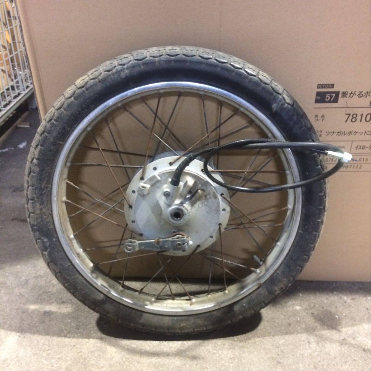 スーパーカブ90 291212 スーパーカブ90 フロントホイール HA02 K リア