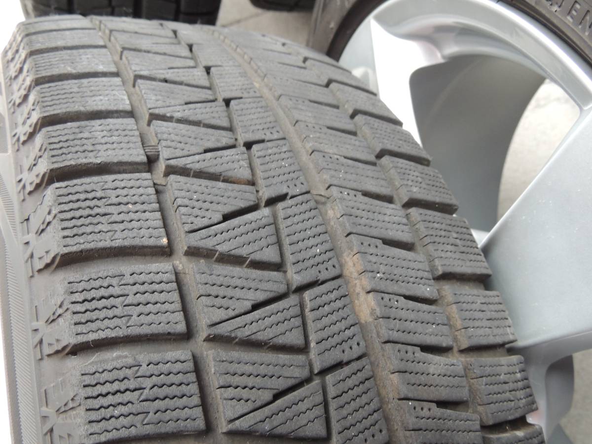 バリ山＆美品】 スタッドレス タイヤ セット PCD112x5 7.5J ET45 215 