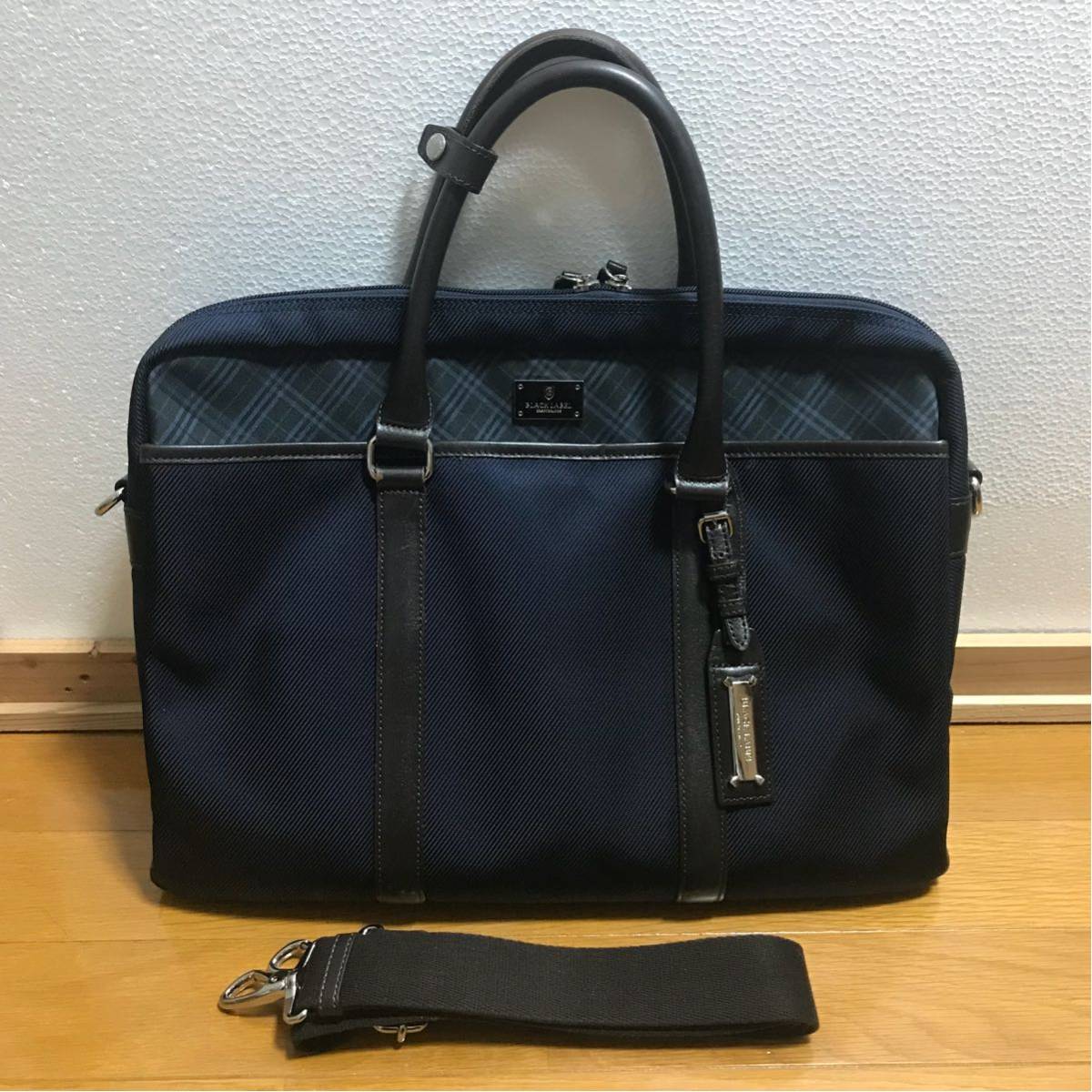 LABEL CRESTBRIDGE BLACK ブラックレーベルクレストブリッジ ネイビー 