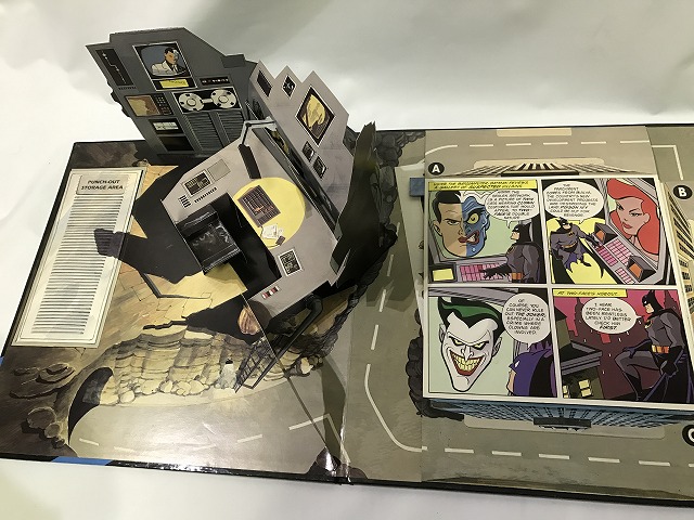 Pop-Up Book ポップアップ絵本 飛び出す絵本 仕掛け絵本 バットマン