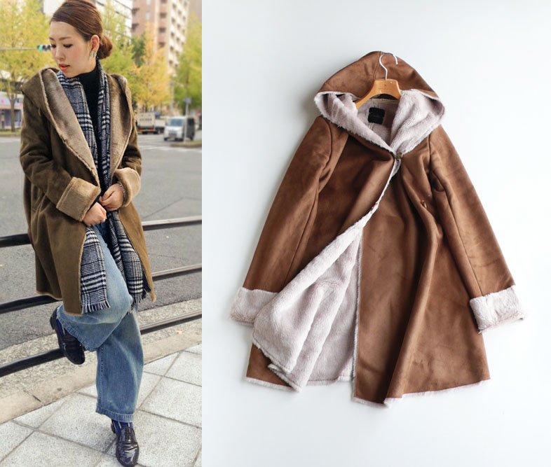 美品】アーバンリサーチロッソ☆ムートンコート☆urbanresearch rosso 