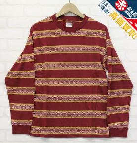 2T4618/未使用品 テンダーロイン T-JACQUARD S/S TENDERLOIN ジャガードボーダーTシャツ