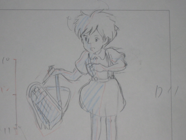となりのトトロ 修正ラフ原画 直筆原画・直筆原稿・セル画・ジブリ(た