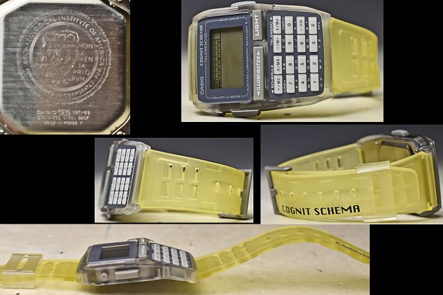 CASIO カシオ データバンク】COGNIT SCHEMAモデル クリアカラー DATA 
