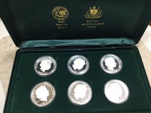 K872 シドニーオリンピック 2000 記念硬貨 銀貨 16個 セット シドニー