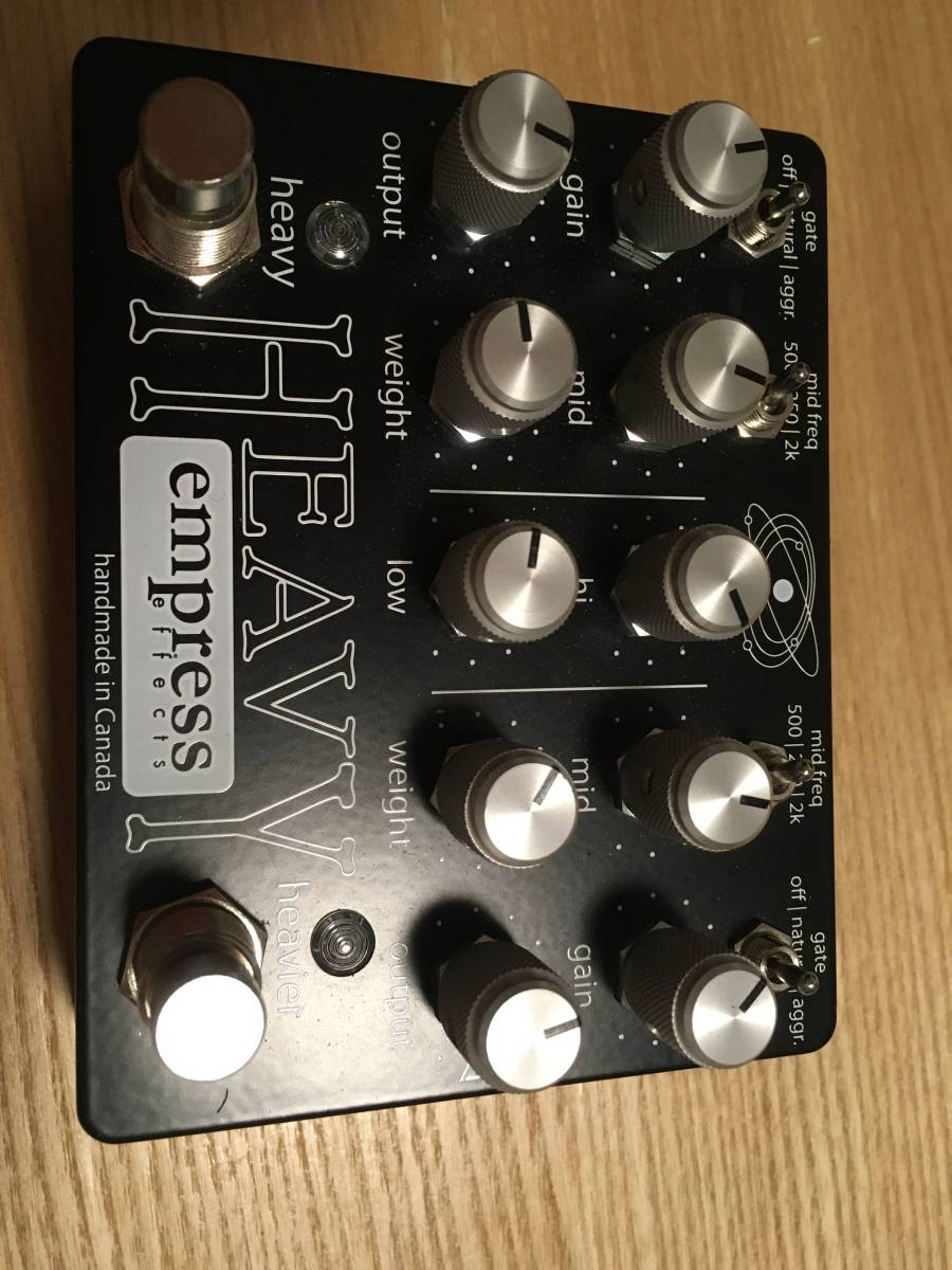 楽器・機材 empress effects heavy ディストーション プリアンプ
