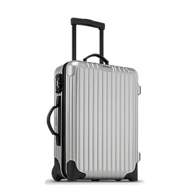RIMOWA サルサ デラックス ビジネストローリー 機内持込 2輪 グレー RIMOWA リモワ サルサ シルバー 6560 35リッター 85652 TSA RIMOWA