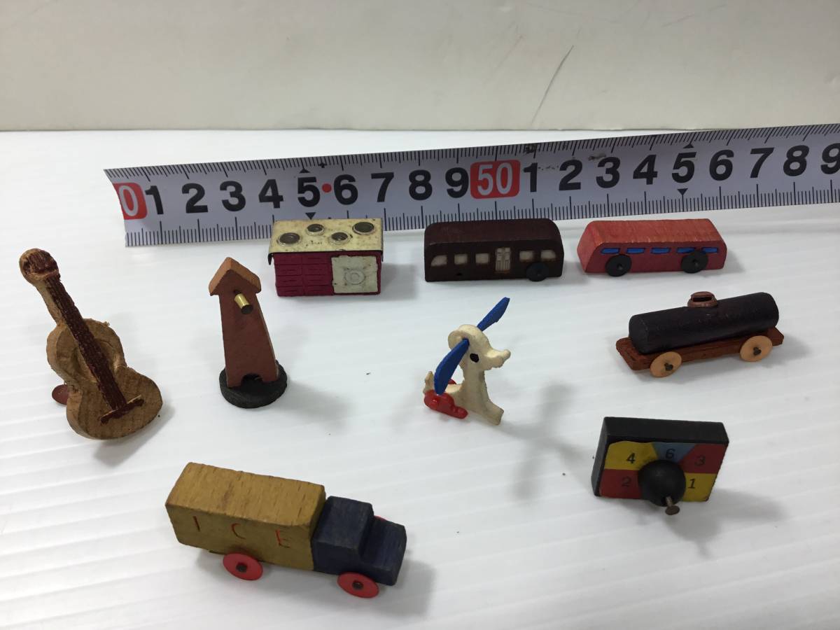 12 まとめて色々 戦前戦後 グリコのおまけ キャラメルオマケ 木製