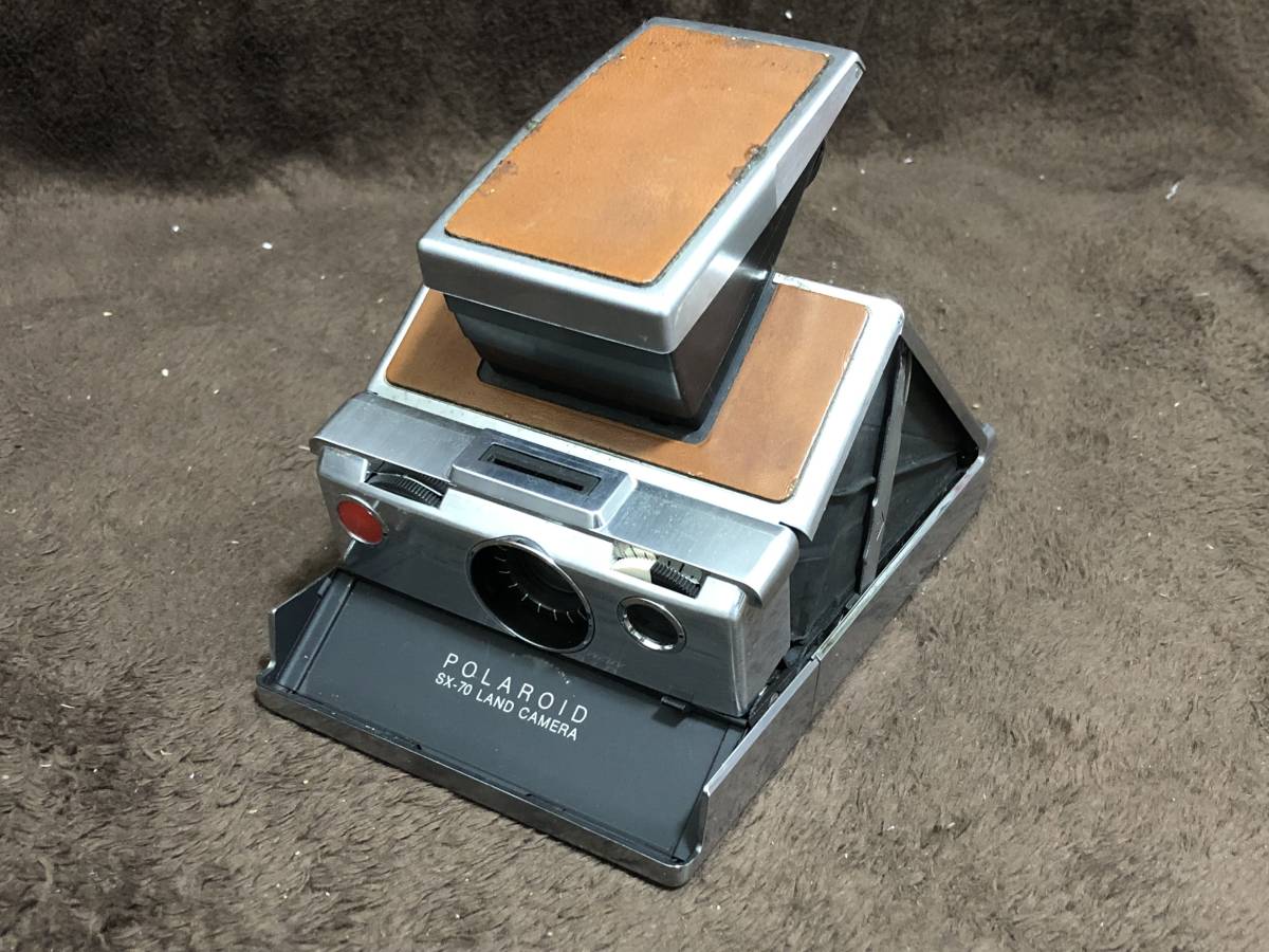 ポラロイド POLAROID 120 レトロ 蛇腹カメラ ヤシカレンズ付属 ジャンク