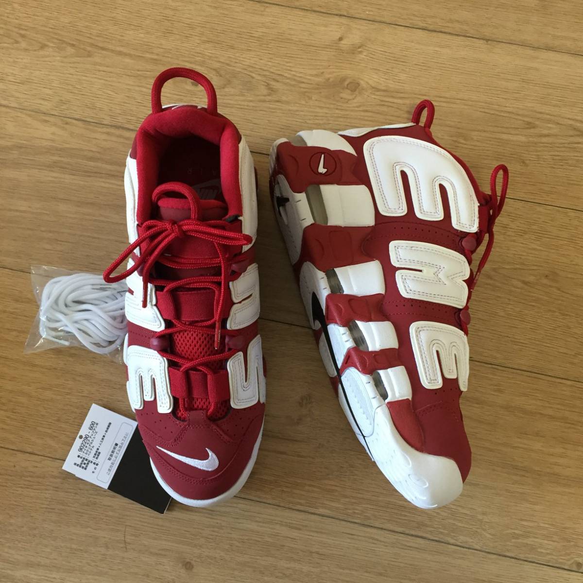 SUPREME NIKE AIR MORE UPTEMPO ナイキ モア アップテンポ モアテン 