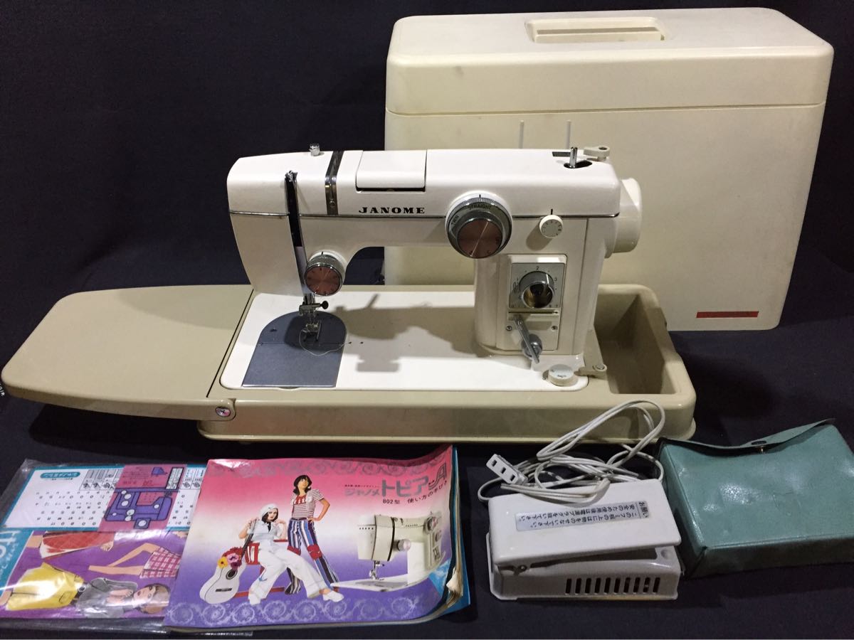 ジャノメ 802型 JANOME ミシン - Yahoo フットコントローラー 