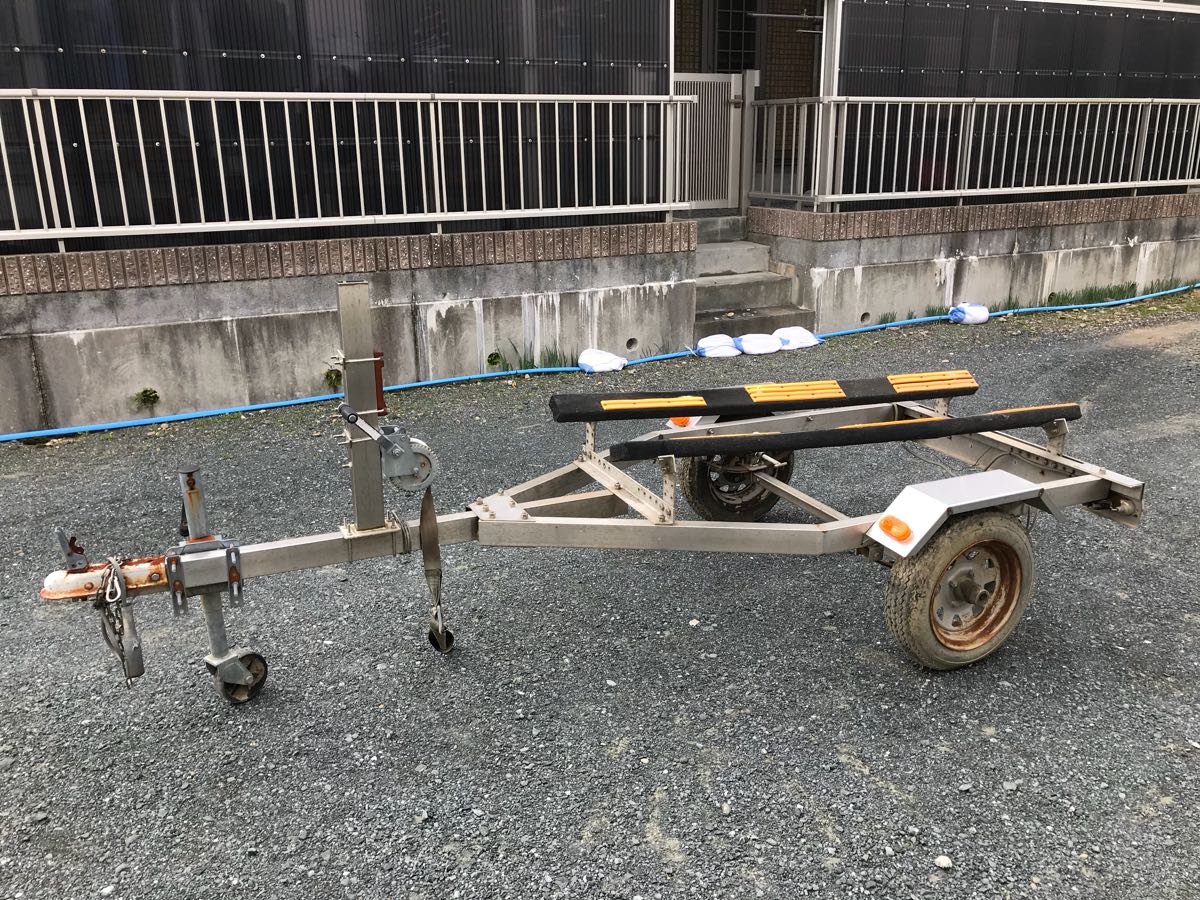 ボートトレーラー ジェット ステンレス トレーラー 牽引 軽トレーラー 