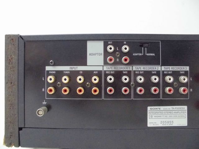 SONY プリメインアンプ TA-F555ESX ジャンク品◇4212 【公式通販】