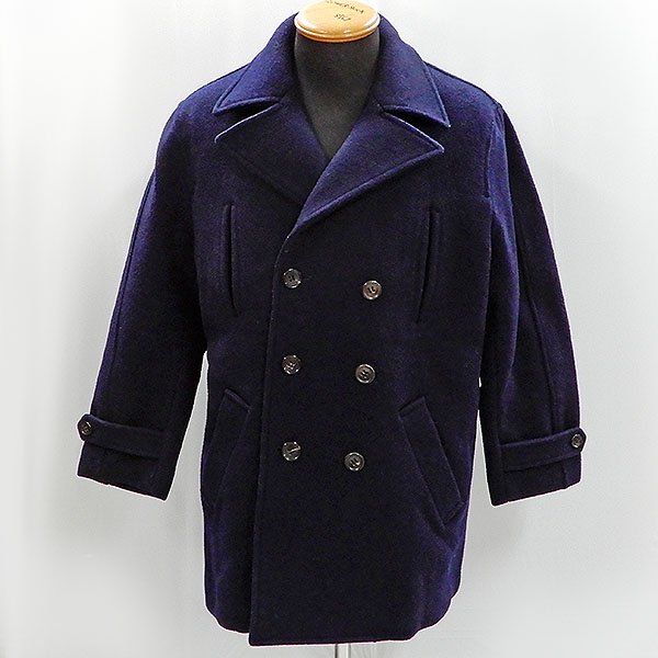 COMME des GARCONS/コムデギャルソン◇秋冬Pコート ネイビー ウール 