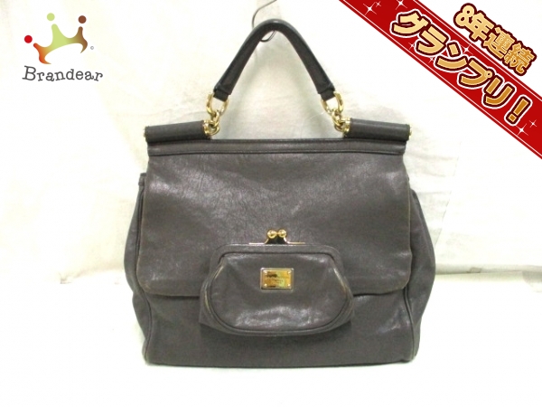 ドルチェアンドガッバーナ DOLCE&GABBANA バッグ ハンドバッグ レザー 