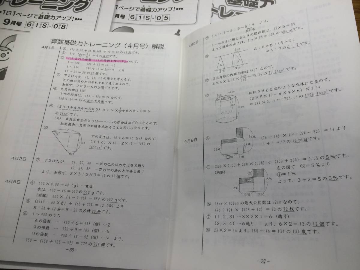 サピックス 基礎力トレーニング5、6年 SAPIX サピックス 小6 サピックス 基礎力トレーニング5、6年 SAPIX サピックス 小6