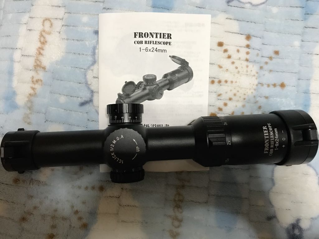 フロンティア 1-6×24 CQBライフルスコープ 赤羽 フロンティア CQB