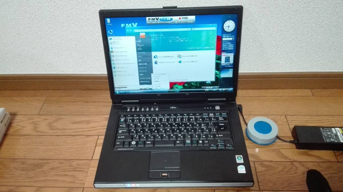 富士通 FMV BIBLO NF75 Core2 Duo Windows Vista Home Premium 富士通 