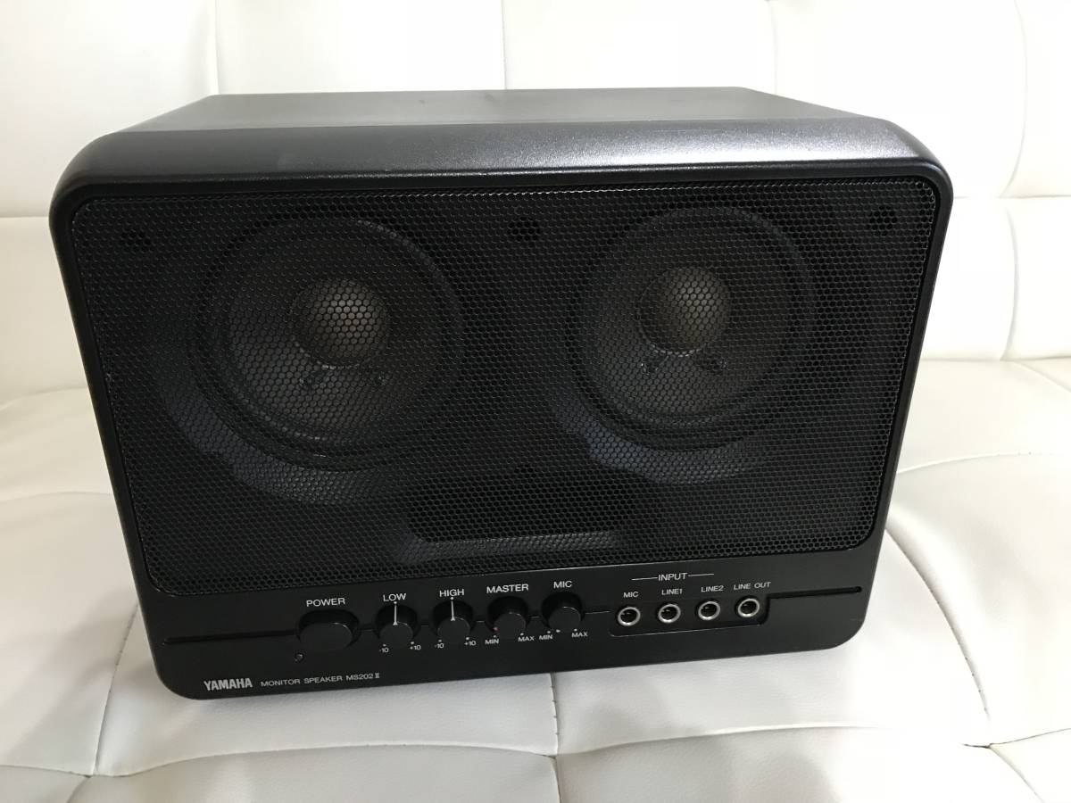 YAMAHA MS202Ⅱ ヤマハ パワードモニター 完動品 【公式通販】