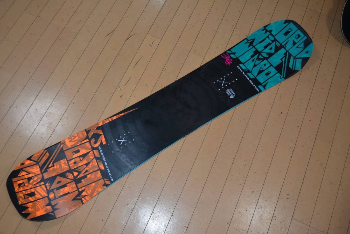 K2 スノーボード 152cm W WWW ワールドワイドウェポン (ケーツー) 未