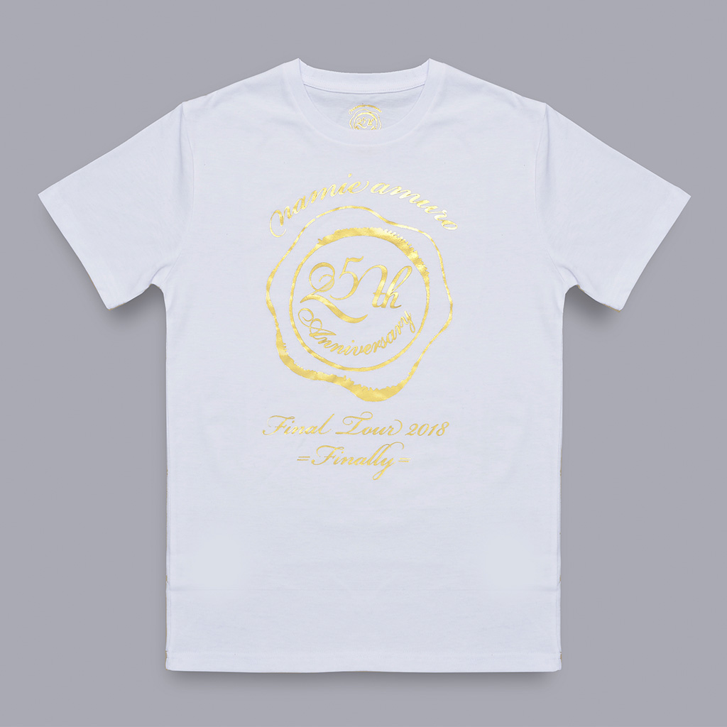 安室奈美恵 25th 【ファンクラブ限定】ツアーTシャツ（WHITE）XLサイズ