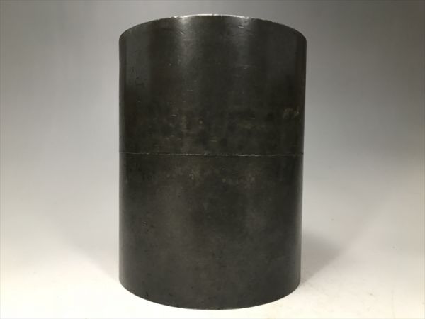 Y010107/12954 錫屋喜兵衛 古錫製茶壷 茶壺 煎茶道具 重さ1635g