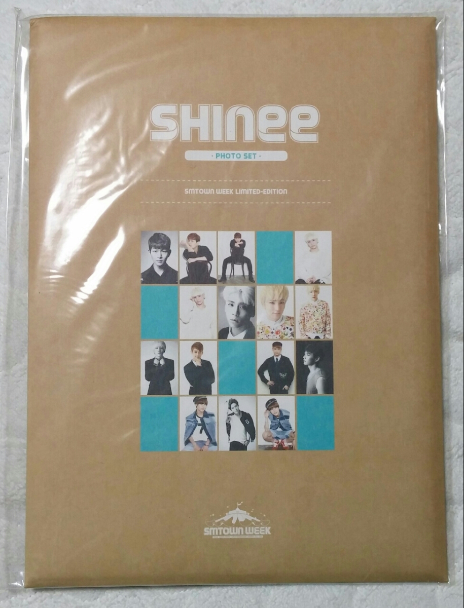 SHINee PHOTO SET 15枚入り 公式グッズ 新品未開封 テミン オニュ