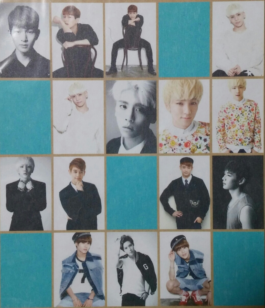 SHINee PHOTO SET 15枚入り 公式グッズ 新品未開封 テミン オニュ