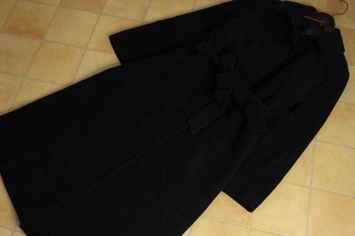 2025，セール FLFI3347 日本製 アンタイトルUNTITLED アンゴラウールロング丈コート/サイズ2/ブラック系/(コート)｜売買されたオークション情報、yahooの商品情報をアーカイブ公開 - オークファン 女性用