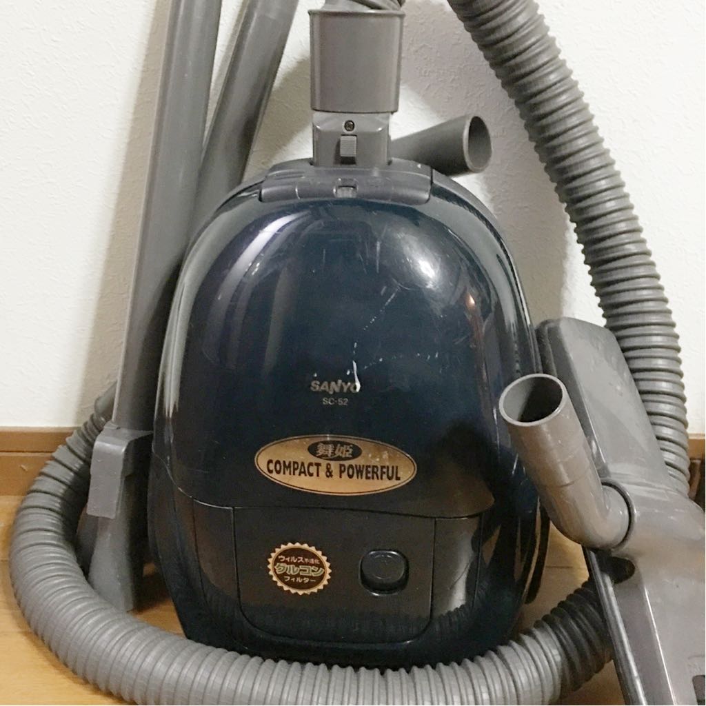 SANYO/サンヨー/掃除機/舞姫SC-52/紙パック式/稼動品/三洋/510W