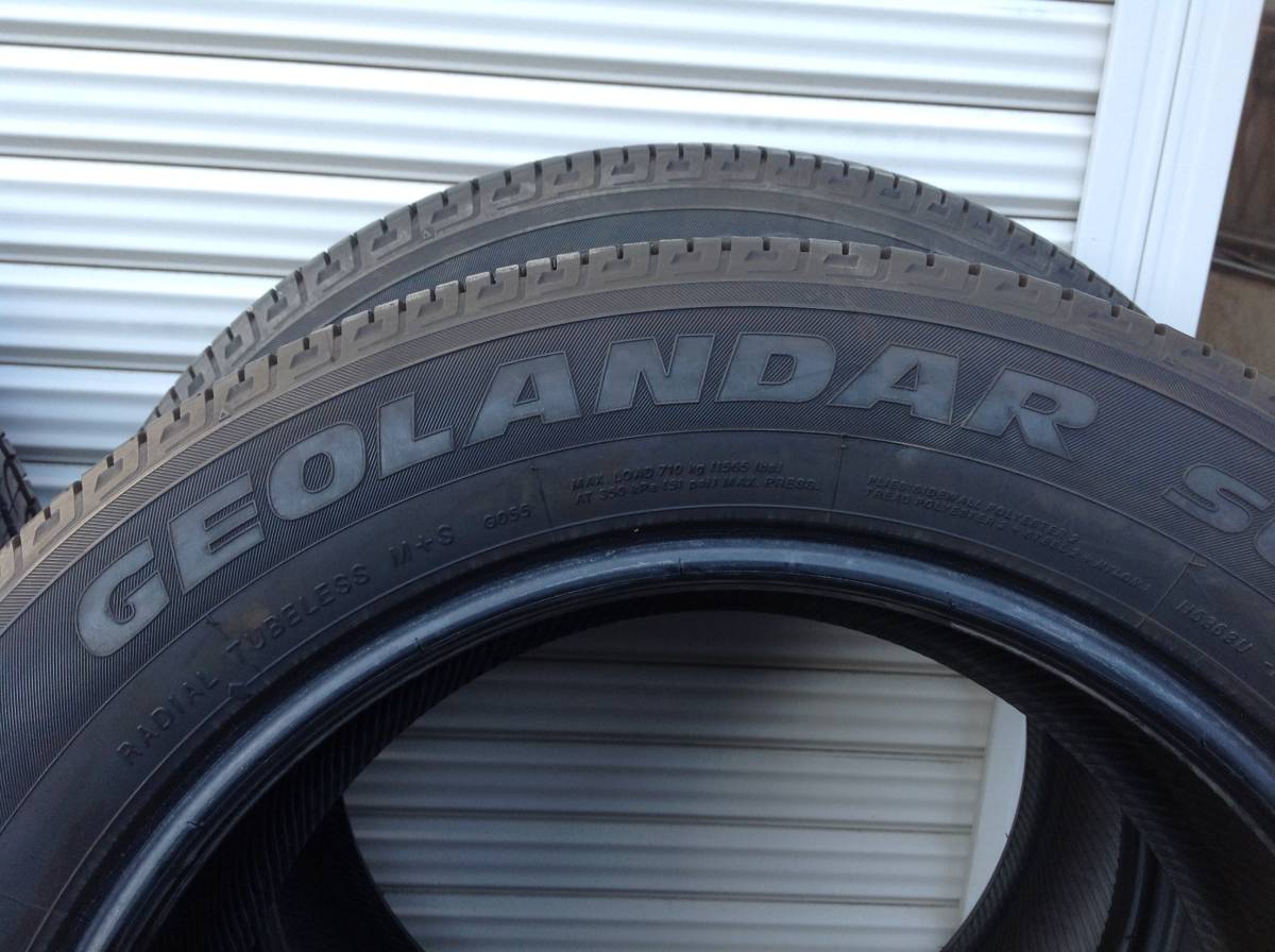 YOKOHAMA GEOLANDER SUV 215&frasl;60R17 バリ山 中古 Yokohama 公式