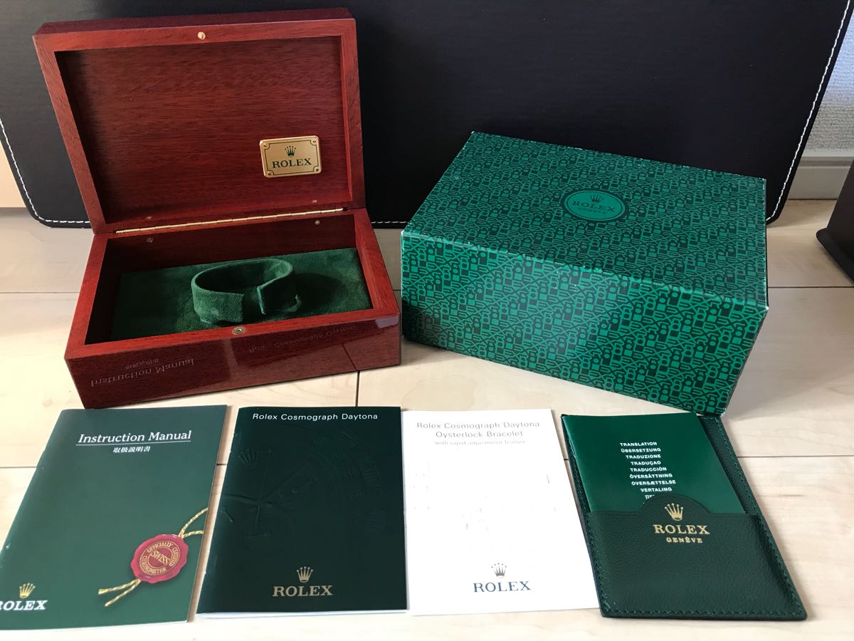ロレックス ROLEX 純正 木箱 デイトナ 美品 ロレックス純正木箱 【公式