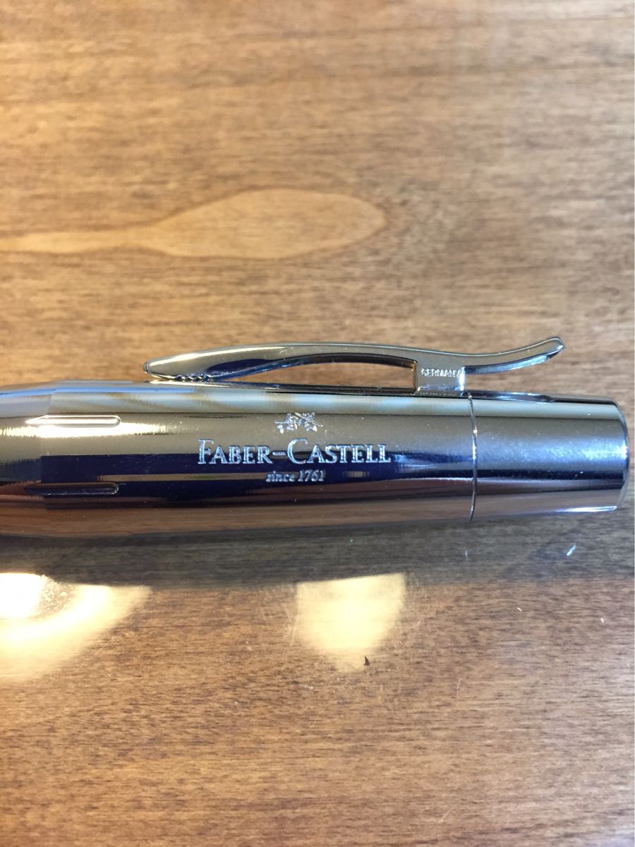 ファーバーカステル 万年筆 エモーション プレシャスレジン ブラック