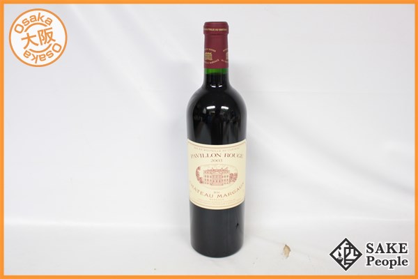 パピヨンルージュ　2003 赤ワイン　ワイン □注目! パヴィヨン・ルージュ デュ・シャトー・マルゴー 2003年 750ml