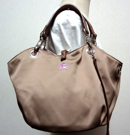 BURBERRY BLUE LABE ハンドバッグ ボストンバッグ ストラップポーチ 