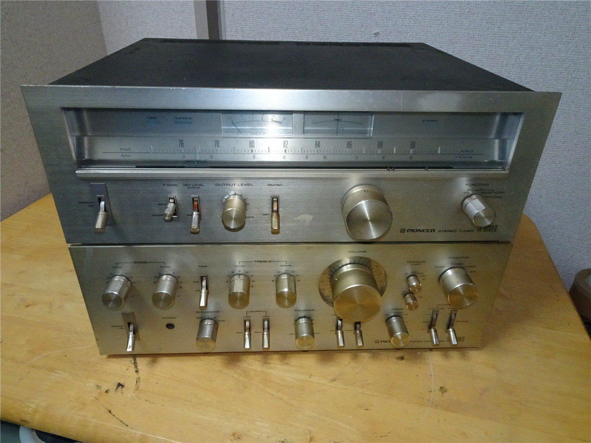 Pioneer パイオニア SA-8900II アンプ TX-8800Ⅱ 全2点セット ジャンク