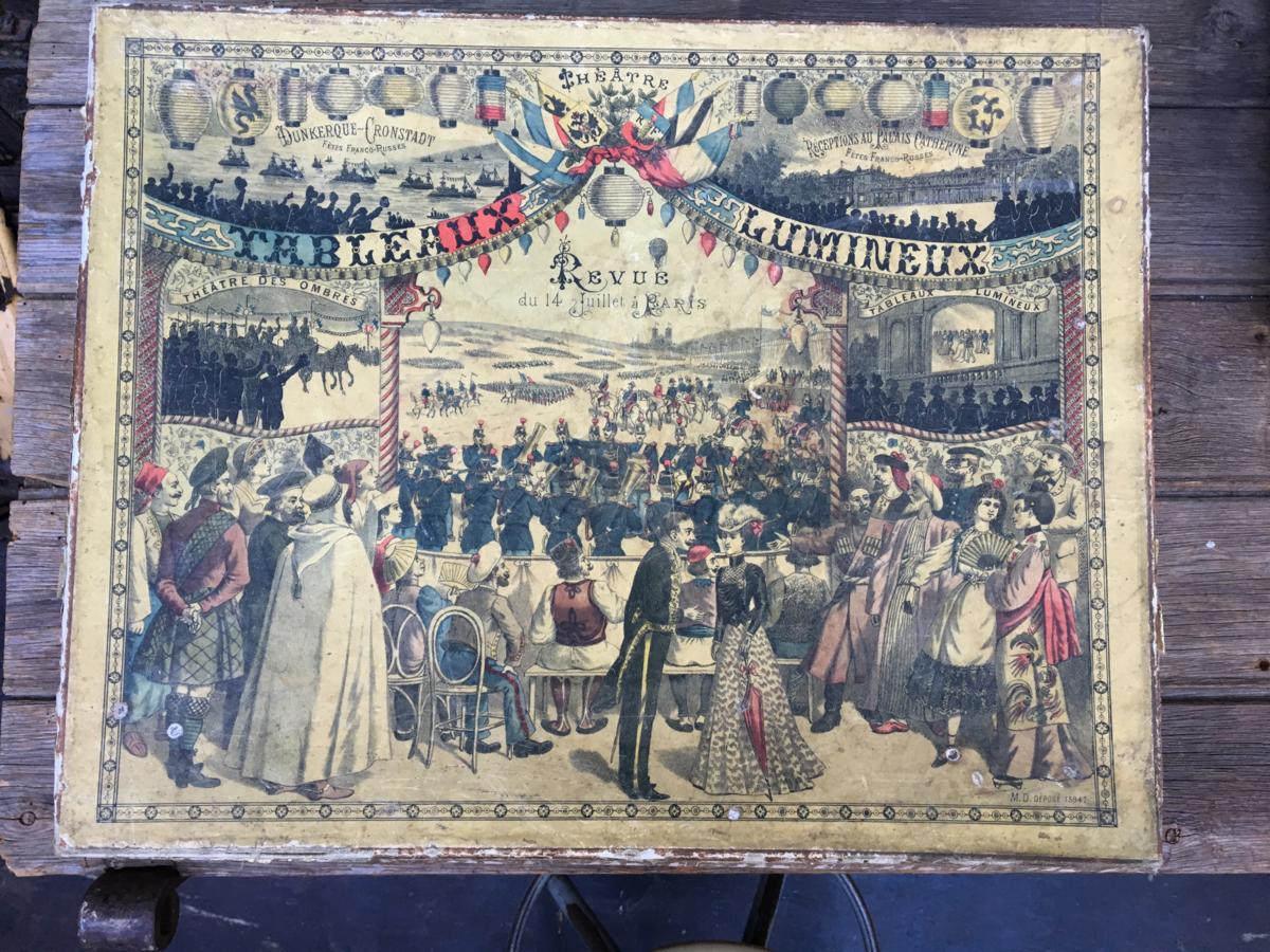 こよよん フランスの骨董店から～MAUCLAIR-DACIER社製 古い影絵セット Ombres