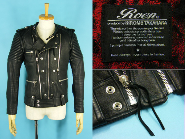 美品 極上 15AW Roen ロエン 75132010 WOLF AIR DEER RIDERS ディア 