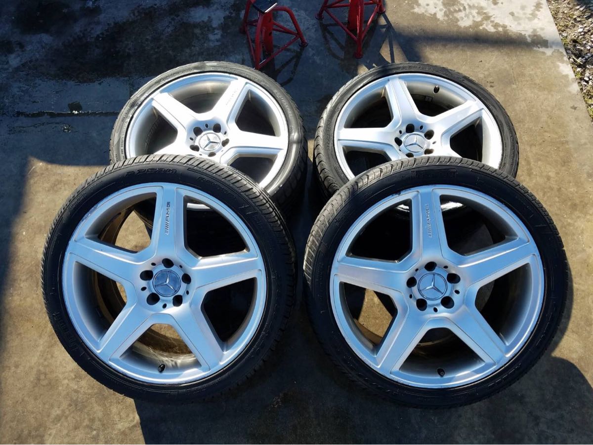 w221 AMG スポーツパッケージ 純正 20インチ ホイール PCD112 w221
