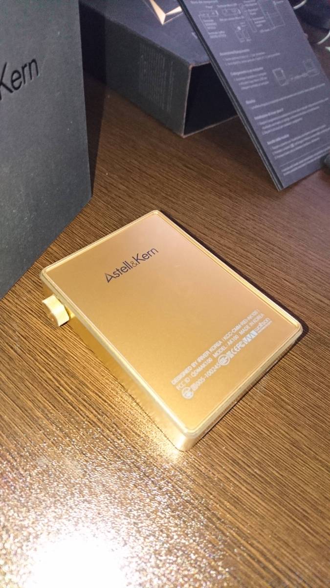 限定色]iriver Astell&Kern AK100 ゴールド Astell&Kern AK100MKII