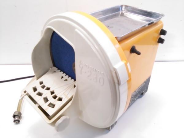 ヨシダ モデルトリマー Y-230 未使用ディスク(荒目)2枚付き 歯科技工