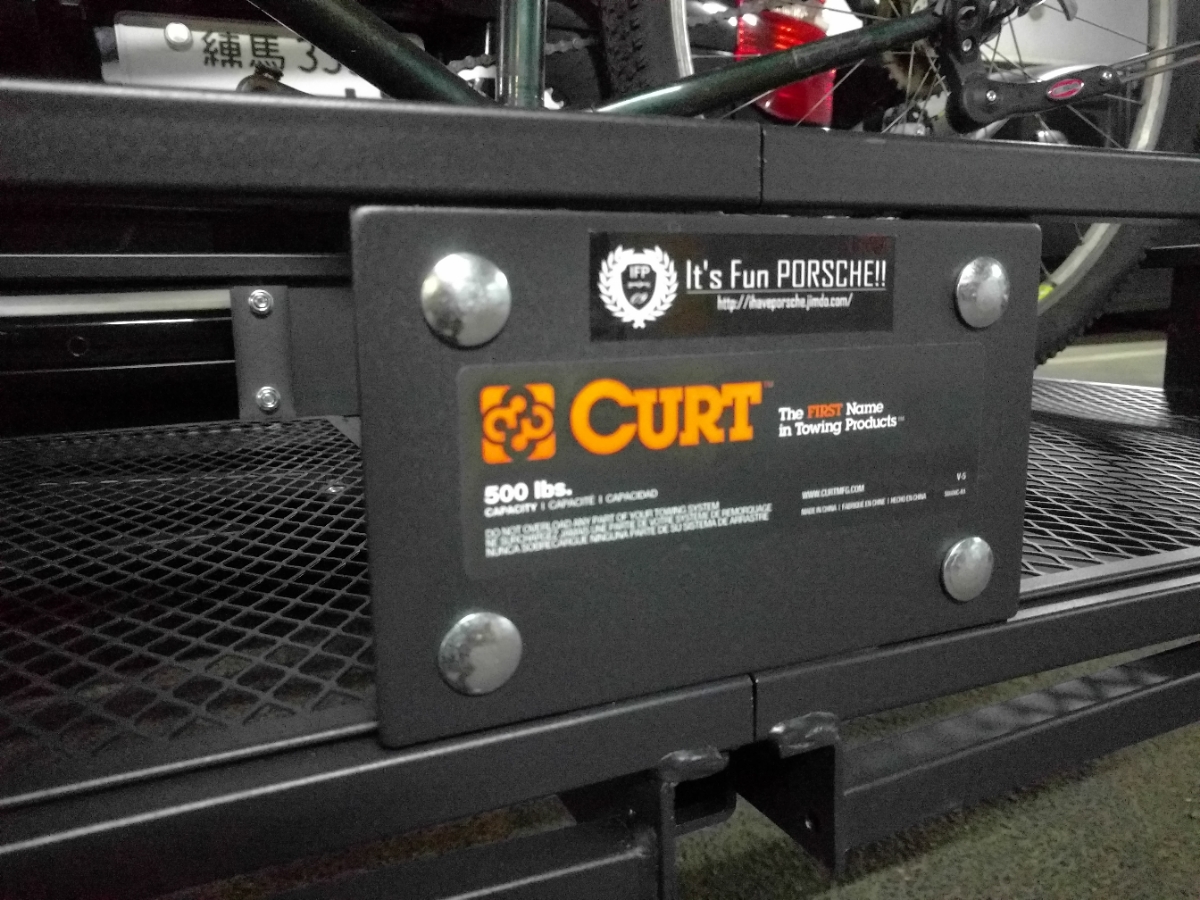 ヒッチキャリア CURT ヒッチカーゴ 正規品 0 | 折りたたみ CURT製 