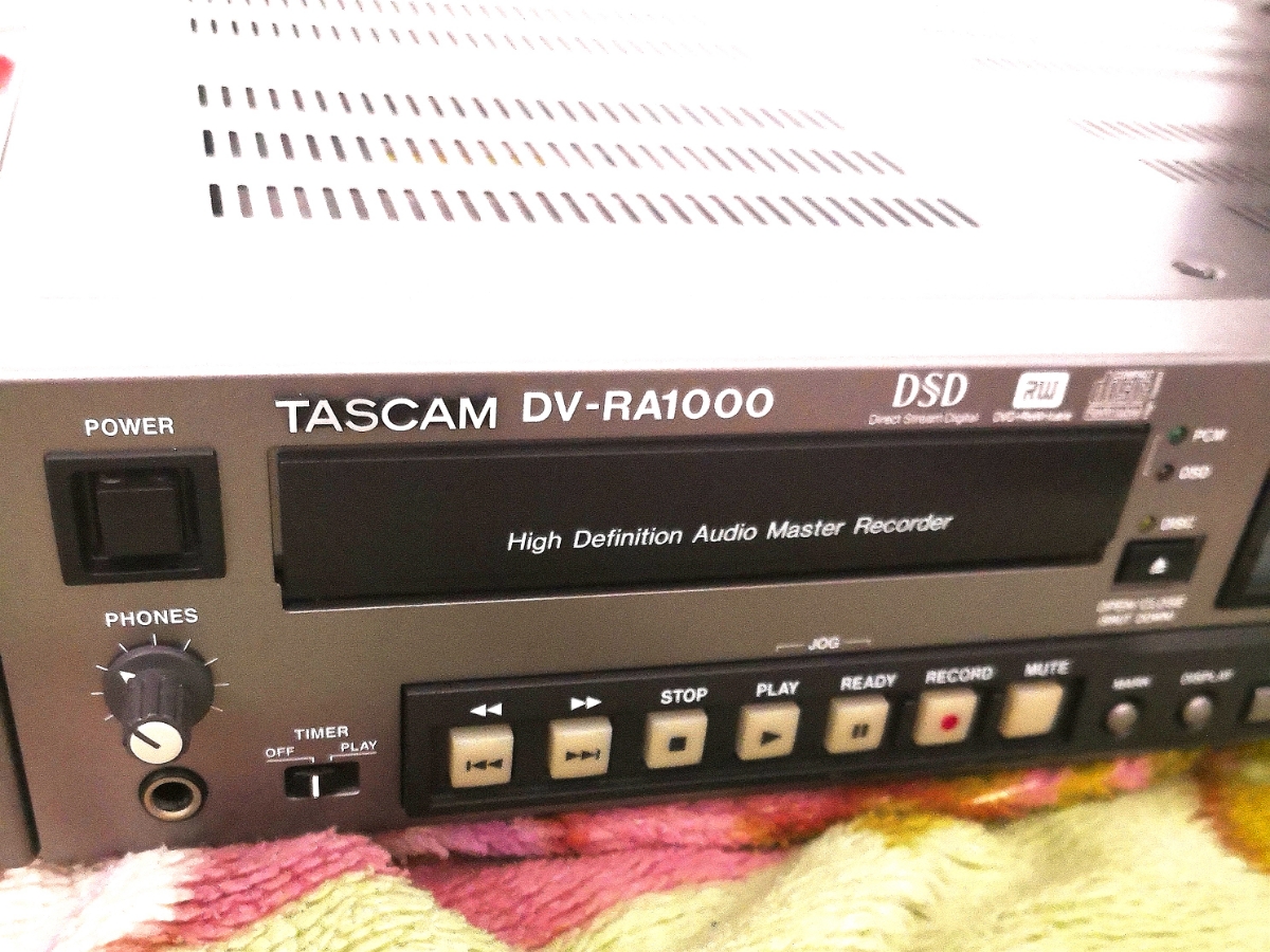 TASCAM DV-RA1000 | Recorder タスカム Master DV-RA1000HD DSD High