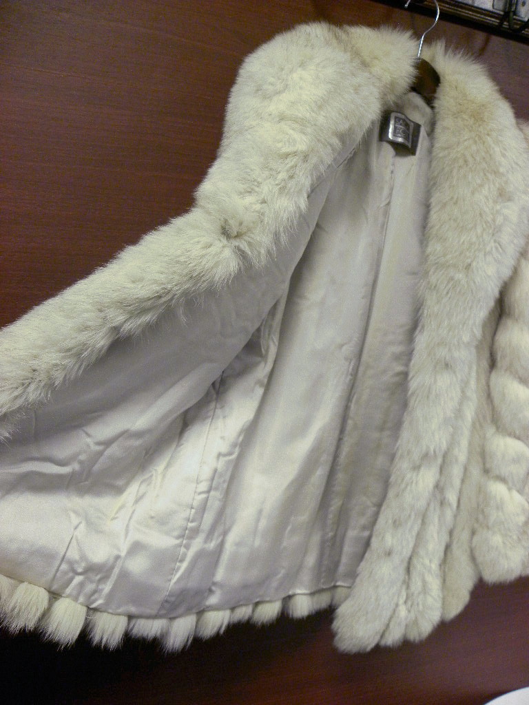 SAGA FOX グレー系ファーコート サガフォックス SAGA FOX 毛皮 リアル 