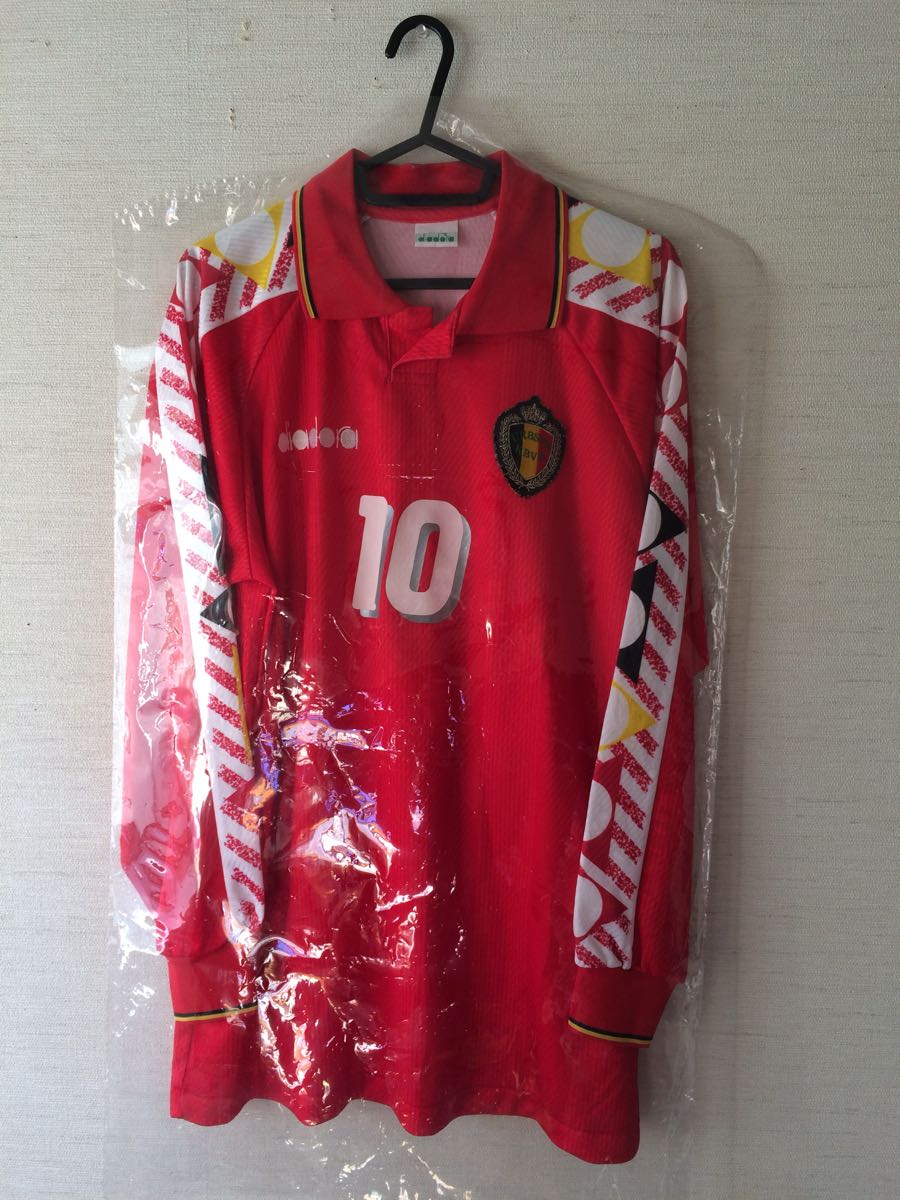 ベルギー代表 サッカー ユニフォーム 94年 シーフォ レアベルギー