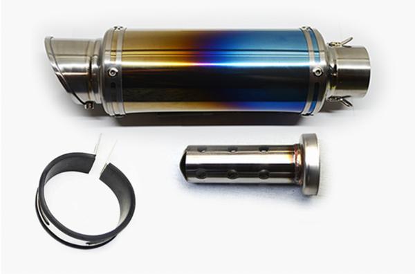 低価，本物保証 汎用 LCIPARTS ショートフルチタンマフラー 差込径54.0mm(マフラー)｜売買されたオークション情報、yahooの商品情報をアーカイブ公開 - オークファン その他