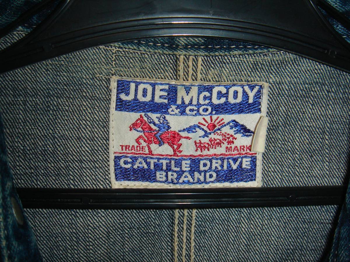 ジョーマッコイ カバーオール McCOY 0 JOE サイズ38 旧リアル 
