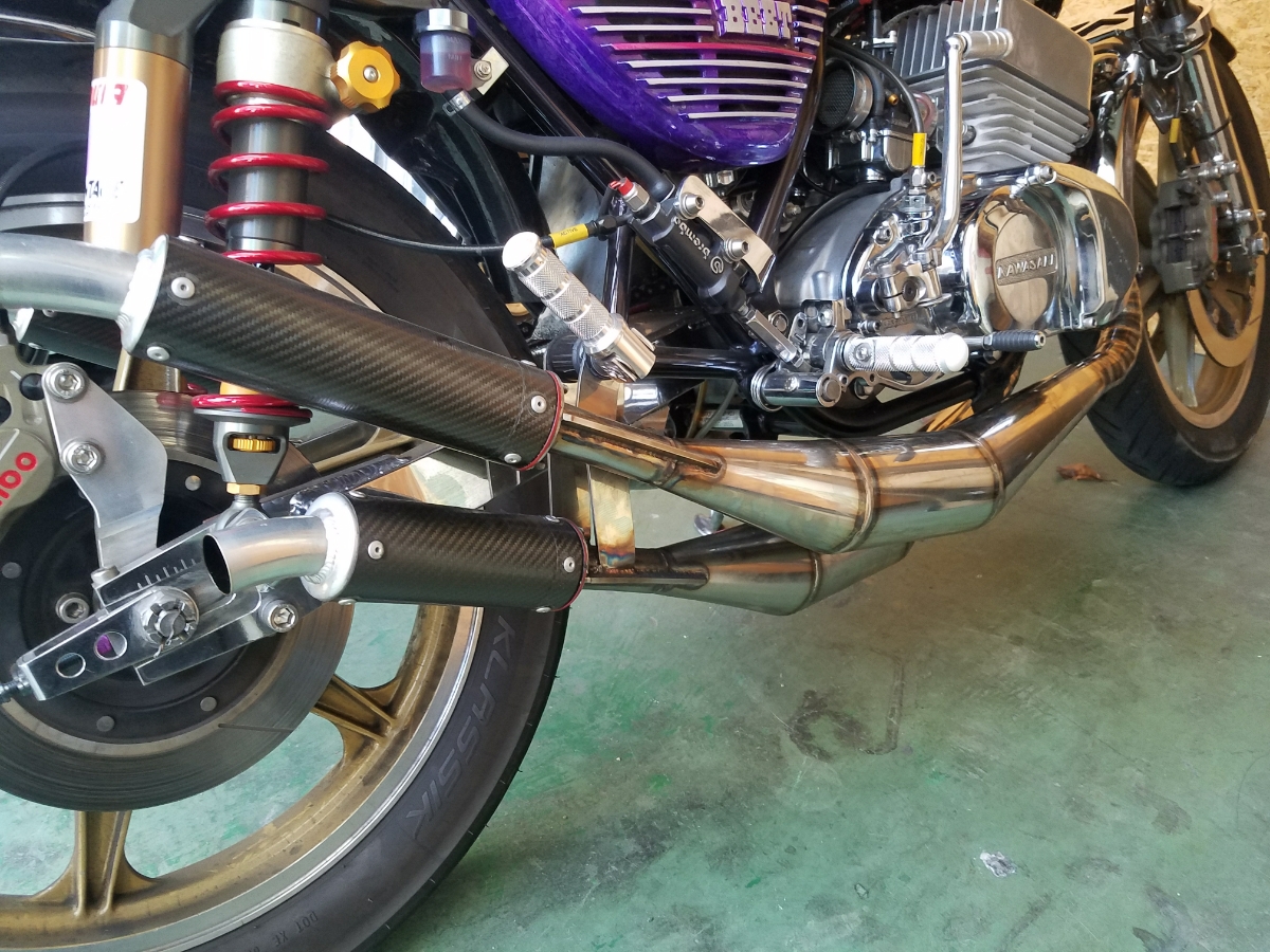 KH400 | KH250 BEETエキスパートチャンパー（爆竹） 俺のCBX400F BEET 