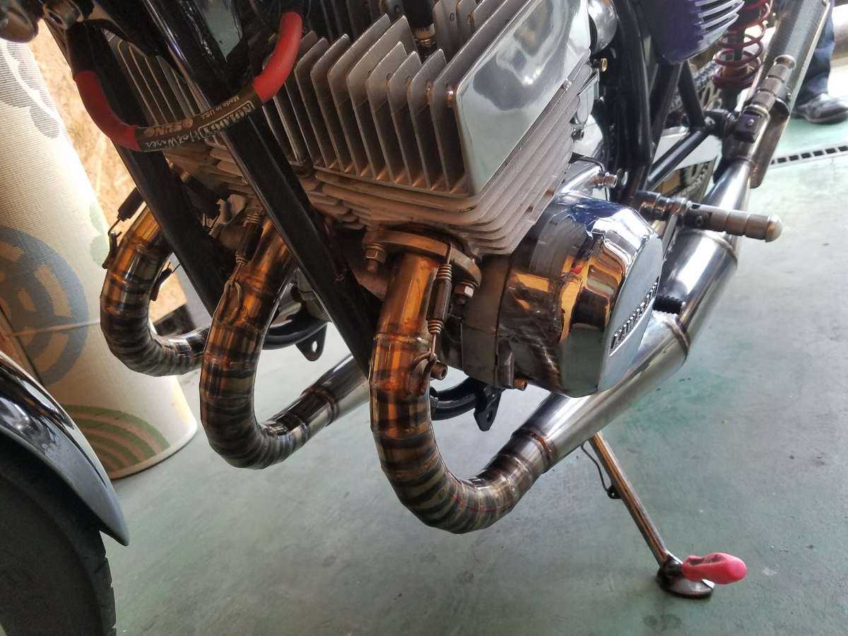 KH400 | KH250 BEETエキスパートチャンパー（爆竹） 俺のCBX400F BEET 