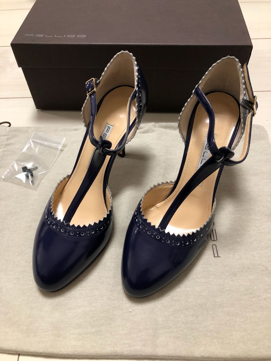 PELLICO ペリーコ 新品 パンプス ネイビー 36 ペリーコ PELLICO PELLICO ペリーコ 新品 パンプス ネイビー 36 ペリーコ PELLICO